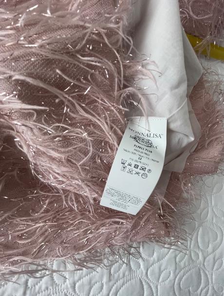 Monnalisa - šaty ružové, monnalisa,146