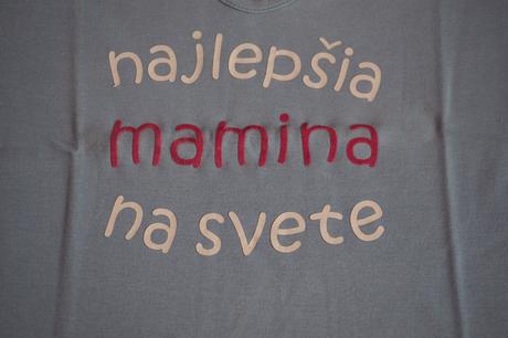 Dámske tričko najlepšia mamina na svete, m