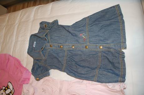 6 x šaty z toho 4 x next v top stave veľkosť 92 cm, 86–98