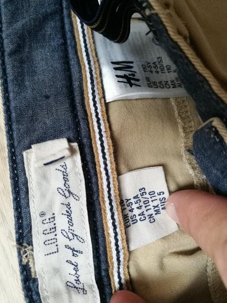 Nohavice, h&m,110