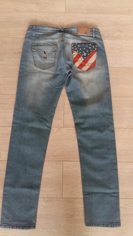 Nové rifle vel.38, denim,38