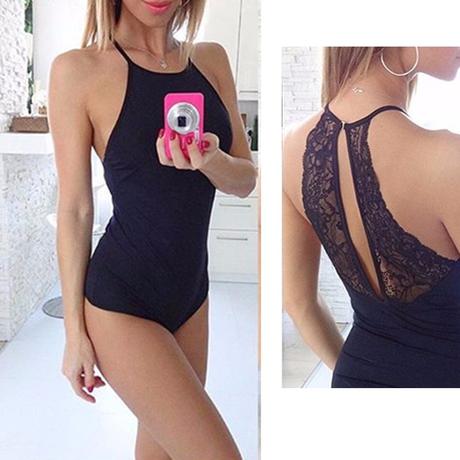 Cierne body - top s cipkou vel.l, l