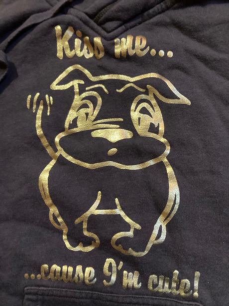 Mikina so psíkom, fishbone,s