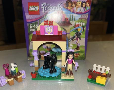 Lego friends - kúpeľ pre žriebätko - komplet, 
