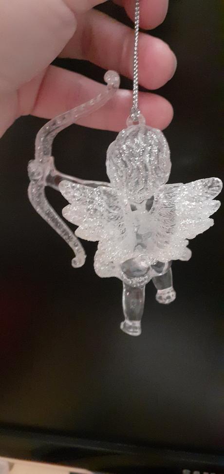 Závesná ozdoba anjel amorov šíp, 