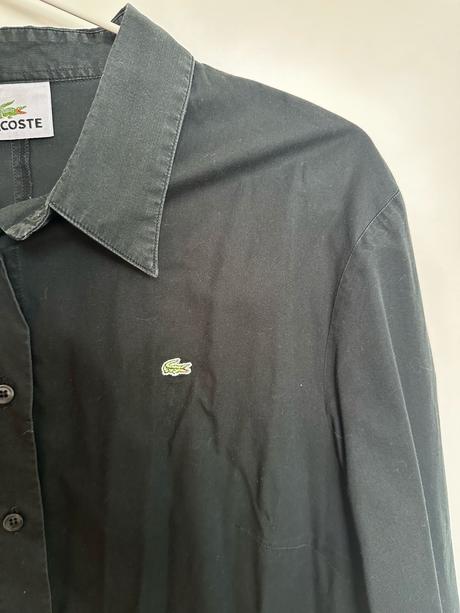 Lacoste čierna košeľa, lacoste,36