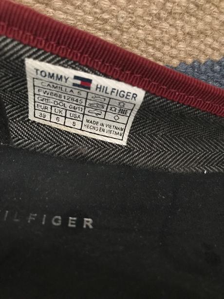 Topánky th, tommy hilfiger,39