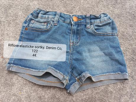 Riflove elasticke kratase, denim co, 122, denim co,122