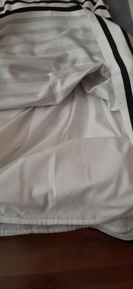 Čiernobiele šaty so spodničkou orsay, orsay,34