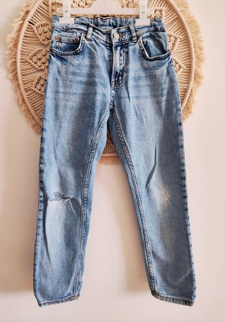 Roztrhané džínsy zara, zara,140