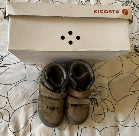 Kožené detské zimné topánky ricosta v. 24 +1, ricosta,24