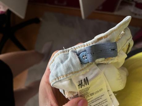 Dievčenské rifle h&m 152, h&m,152