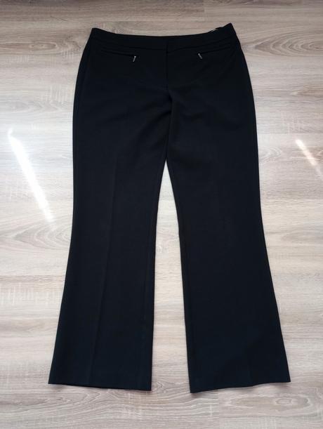 Čierne tesilové nohavice, f&f,40