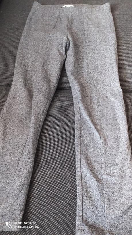 .nohavice elastické hm, h&m,122