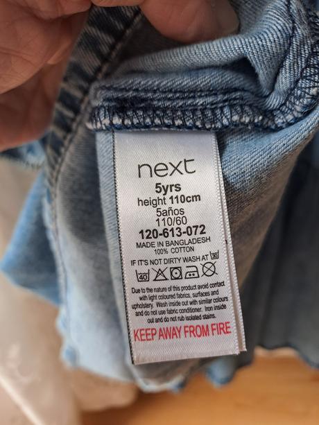 Šaty riflove next, next,110