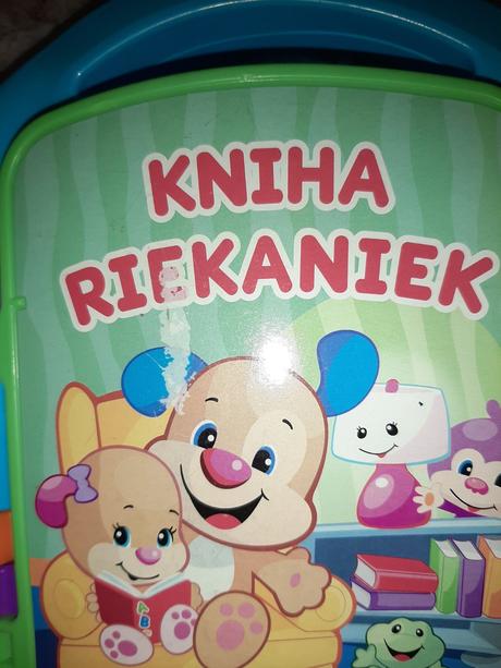 Riekanky fisher price, kocka infantino, knižka, 