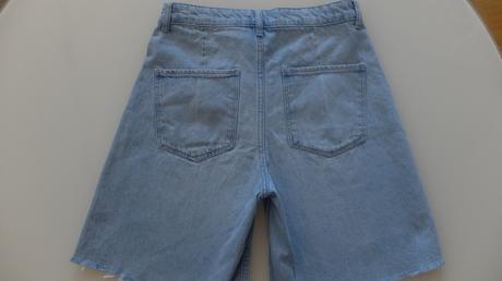 Rifľové kraťasy culotte m, bershka,m