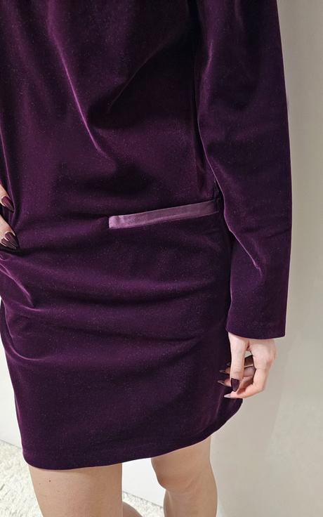 Velúrové mini šaty, mohito,40