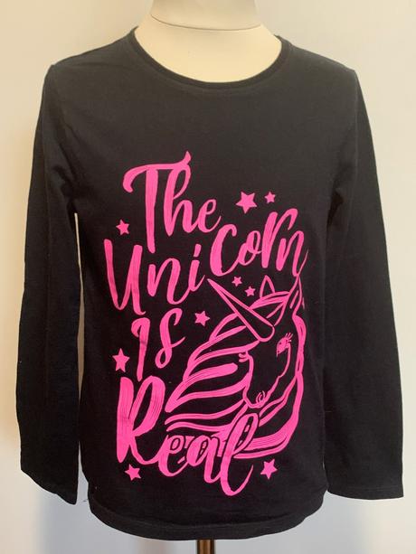 F&f tričko s ružovým nápisom, f&f,134