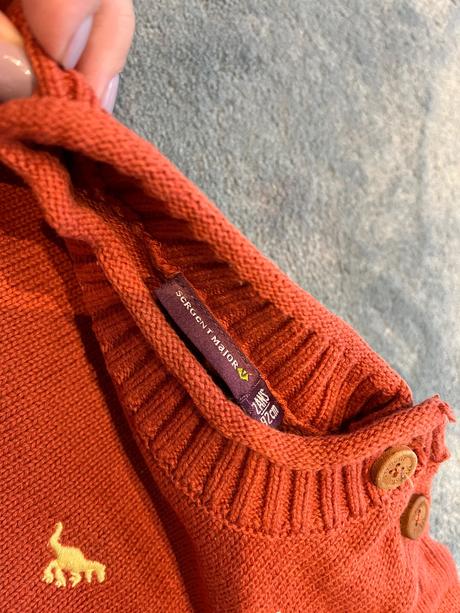 Svetrik s dinosaurami, sergent major,92