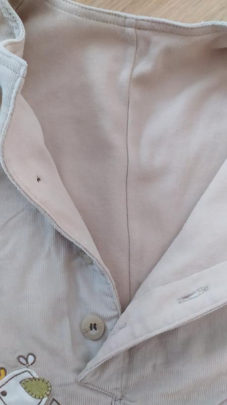 Nohavice menčestrové 3-6m, f&f,68