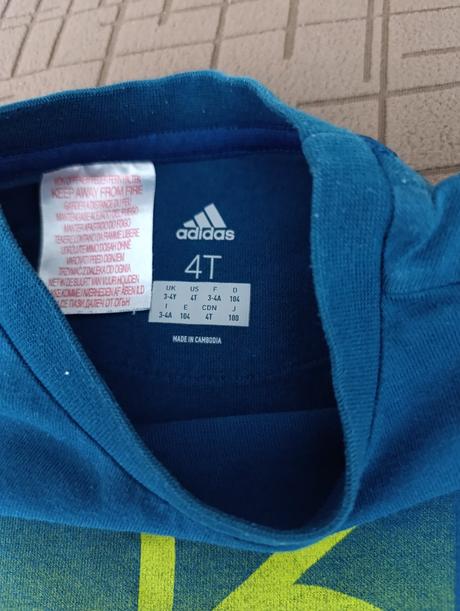 Tričko v.104 zn. adidas, adidas,104