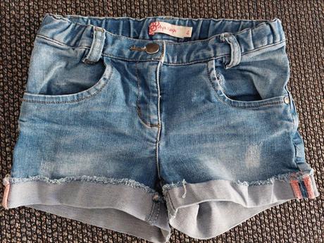 Riflové šortky - veľkosť 110, 110