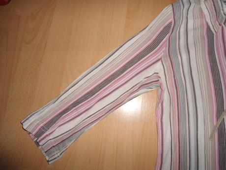 Tricko / kosielka ruzovy pasik, s