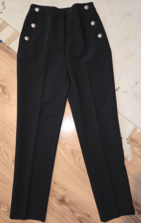 Čierne nohavice vel.36, c&a,36