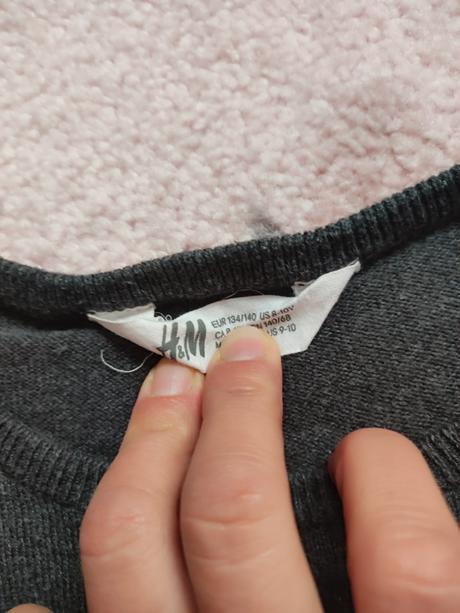 Detský sveter 134/140, h&m,134