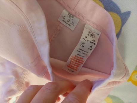 Bledoružové džegínsy zn.ff veľ.80, f&f,80