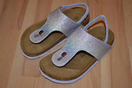 Sandálky trblietavé v.27, deichmann,27