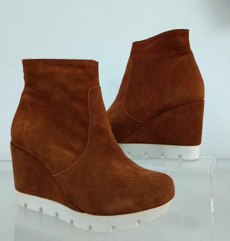 Dámske čižmy na platforme 3179 za, 39 / 40