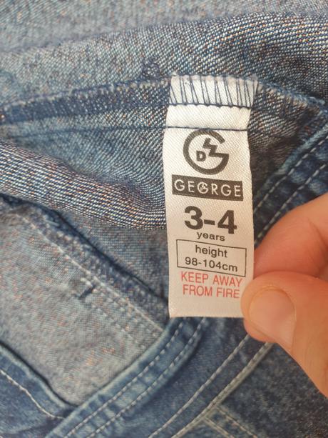 Trblietava riflovka 98/104, george,98