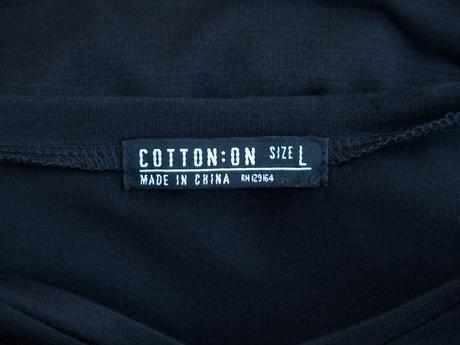 Čierna cik-cak tunika, l