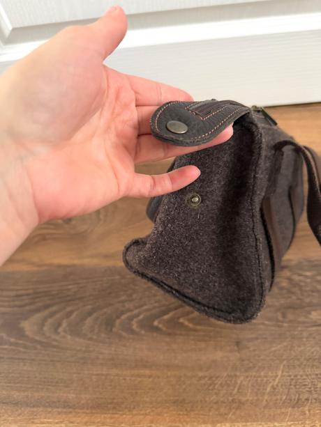 Vlnená kabelka od talianskej značky bonfanti, 