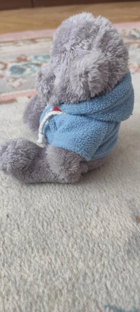 Plyšový macko s mikinkou,