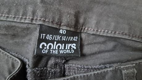 Čierne rifle pod kolená, colours of the world,40