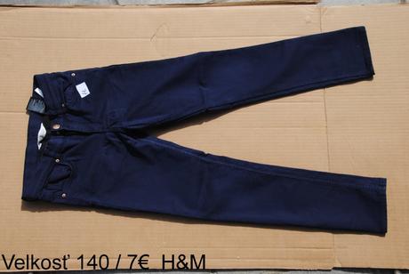 Nohavice, h&m,140