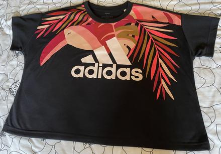 Adidas tričko s potlačou oversize, adidas