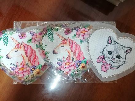 3x premieňacia nášivka, 