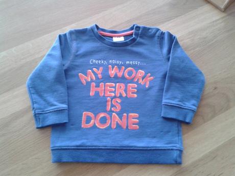 F&f mikina, v. 6-9 mes., f&f,74