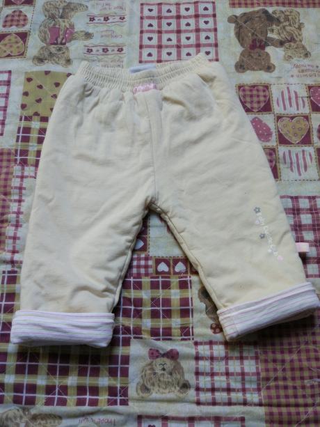 Zateplené nohavice, topolino,74