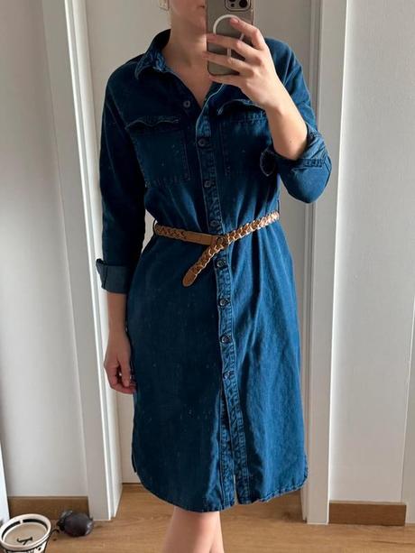 Rifľové šaty veľ. 40, f&f,40