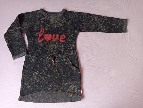 Tunika - predĺžené tričko/ šaty veľ.122/128, 128