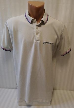 Pánske biele športové tričko, lambrella, l