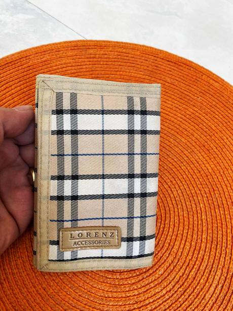 Plátenná peňaženka,