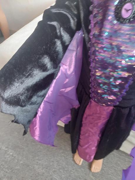 Guirca maleficient karnevalový kostým veľ.110-116,