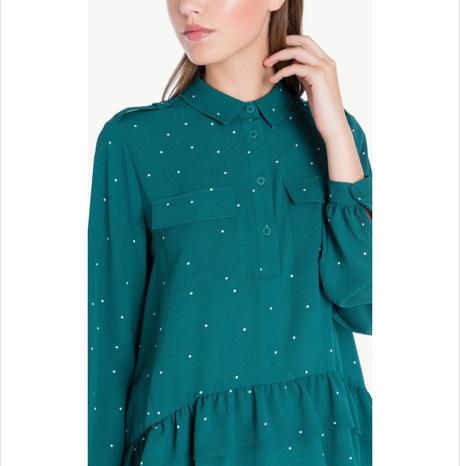 Bodkovana kosielka - pc 170 eur, twinset,m