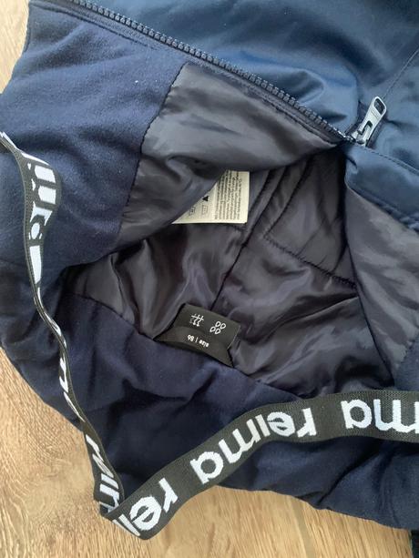 Reima zimná bunda a otepľovačky 86/92, reima,86